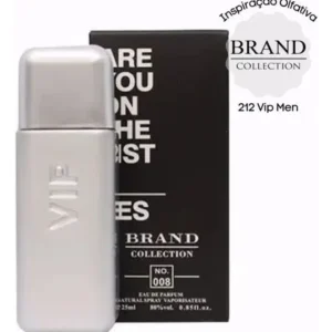Brand Collection 008 - Inspiração 212 Vip Men - 25ml