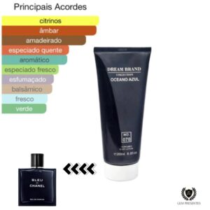 HIDRATANTE BRAND COLLECTION 070 - BLEU CHANEL (Masculino) 200ML