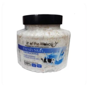 ESFOLIANTE CORPO E ROSTO 500g – WOKALI / FRESH SKIN - MILK