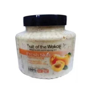 ESFOLIANTE CORPO E ROSTO 500g – WOKALI / FRESH SKIN - PESSEGO