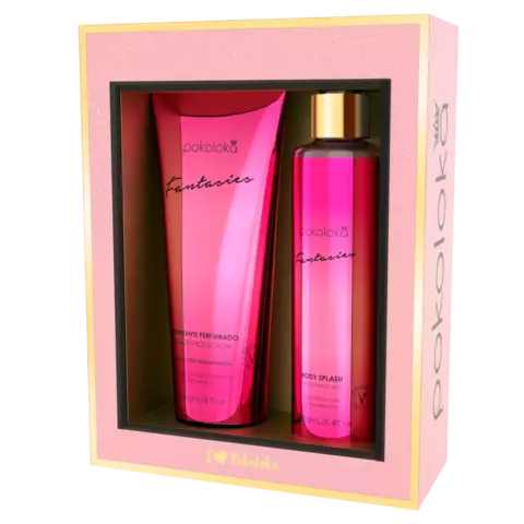 Kit Fantasies Pokoloka Feminino - Body Splash 250ml + Hidratante 240ml - Imagem 2