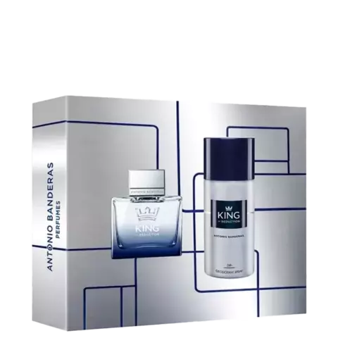 Kit King of Seduction Banderas Masculino - Eau de Toilette 100ml + Desodorante 150ml - Imagem 2