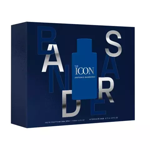 Kit The Icon Banderas Masculino - Eau de Toilette 100ml + Desodorante Spray 150ml - Imagem 3