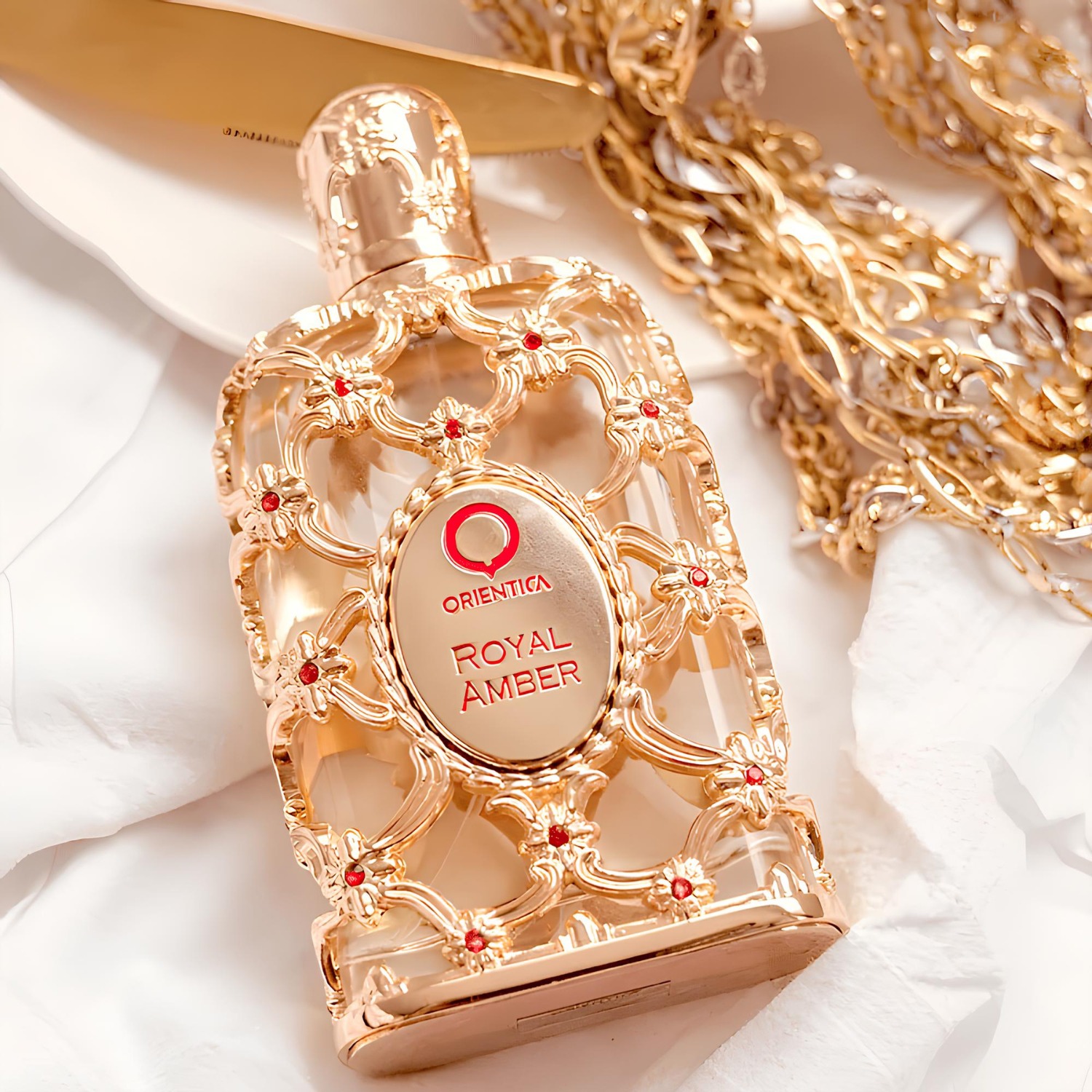 Royal Amber Orientica Eau de Parfum - Perfume Unissex 80ML - Imagem 4