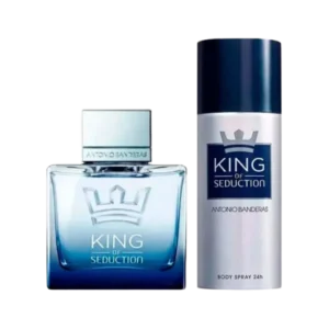 Kit King of Seduction Banderas Masculino - Eau de Toilette 100ml + Desodorante 150ml