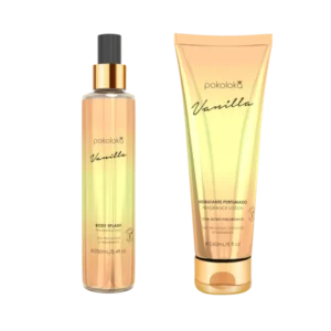 Kit Vanilla Pokoloka Feminino - Body Splash 250ml + Hidratante 240ml