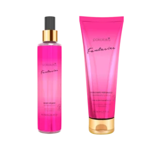Kit Fantasies Pokoloka Feminino - Body Splash 250ml + Hidratante 240ml