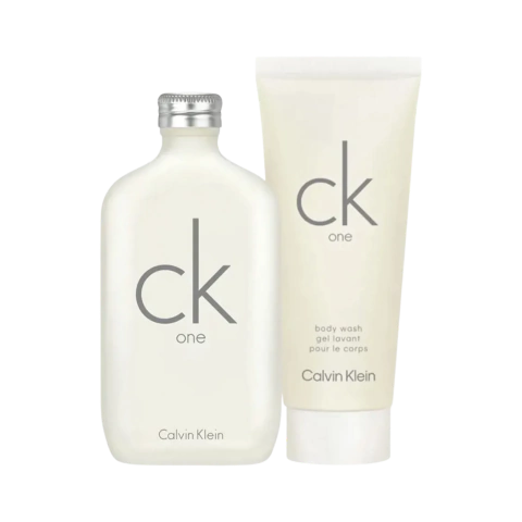 Kit Ck One Calvin Klein Unissex - Eau de Toilette 100ml + Shower Gel 100ml