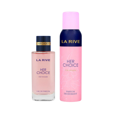 Kit Her Choice For Women La Rive Feminino - Eau de Parfum 100ml + Desodorante 150ml