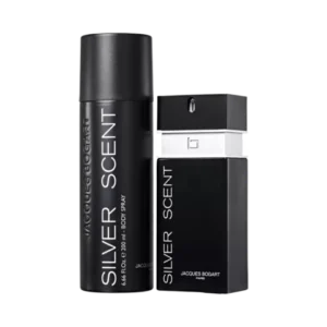 Kit Silver Scent Jacques Bogart Masculino - Eau de Toilette 100ml + Body Spray 200ml